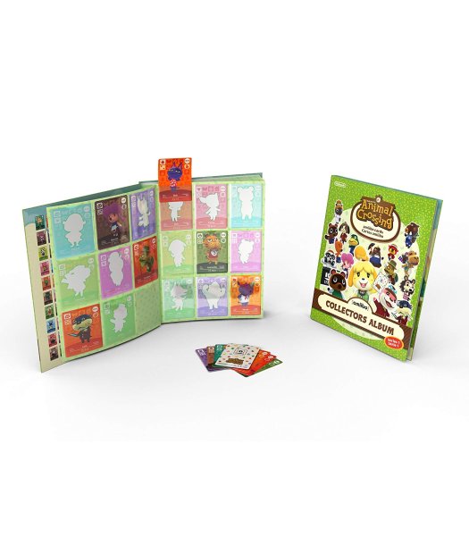pack 3 tarjetas amiibo animal crossing + album