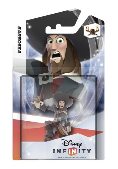 figura disney infinity barbossa (piratas caribe)