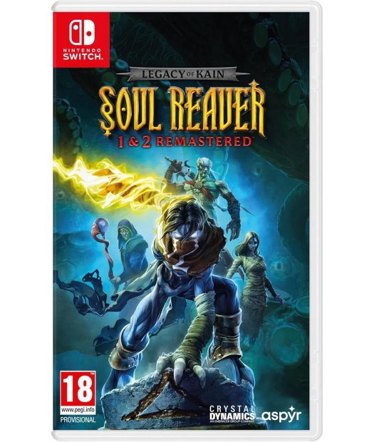 switch legacy of kain soul reaver 1&2 remastered