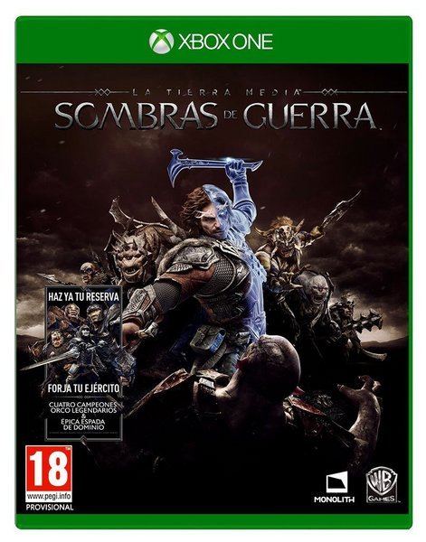 xboxone la tierra media sombras de guerra