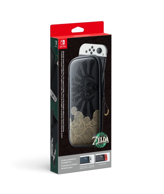 set switch (funda +protector lcd) zelda tear of th