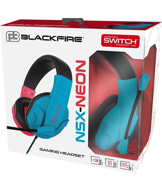 auriculares blackfire nsx-neon switch