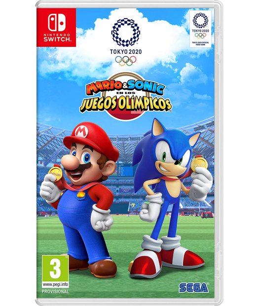 switch mario & sonic juegos olimpicos tokyo 2020