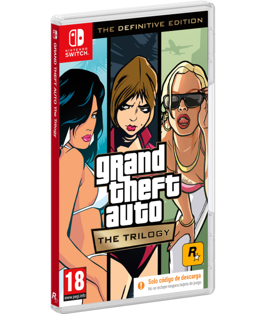 switch grand theft auto: the trilogy (codigo)