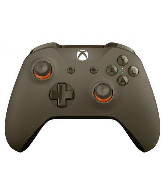 mando wireless xbox one verde militar