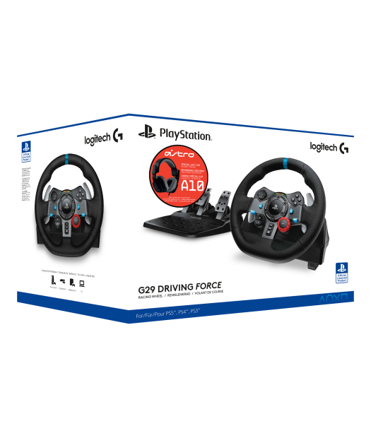 volante logitech g29 ps5-ps4-pc + auricu astro a10