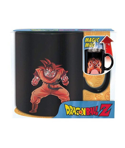 taza dragon ball termosensible 460 ml goku