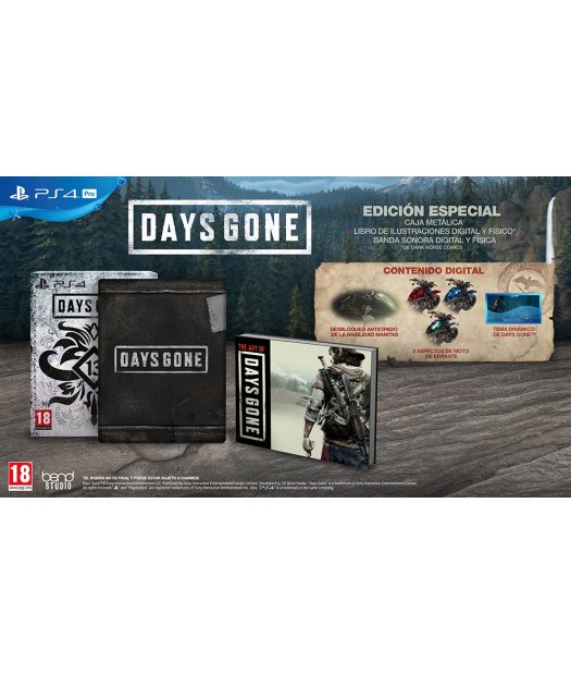 ps4 days gone edicion especial