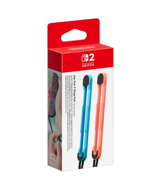 correas strap joycon switch 2 (pareja) azul/rojo