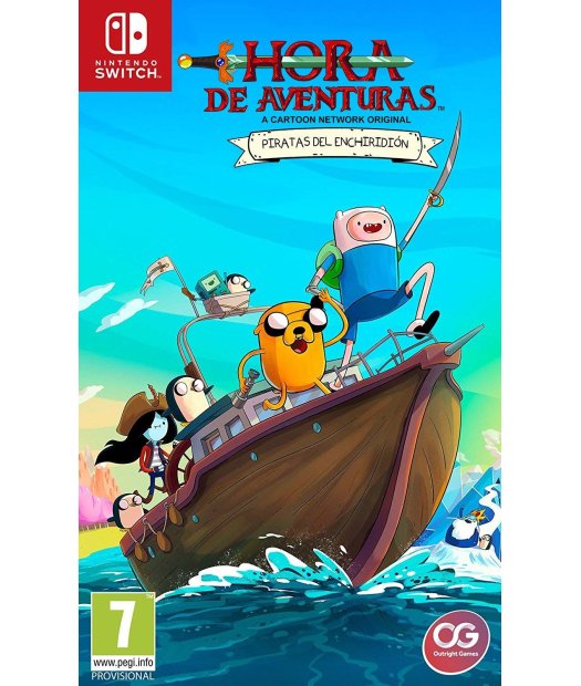 switch hora de aventuras piratas del enchiridion