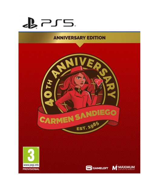 ps5 carmen sandiego 40th anniversary edition