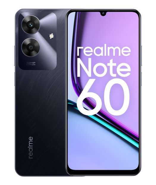smartphone 6,74\" realme note 60 128+4 gb negro
