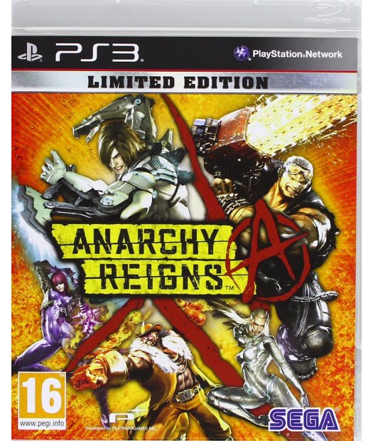 ps3 anarchy reigns edicion limitada