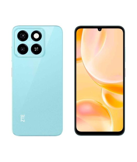 smartphone 6,75\" zte blade a55 64 gb azul