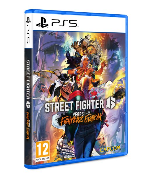 ps5 street fighter 6 years 1-2 fighters ed.