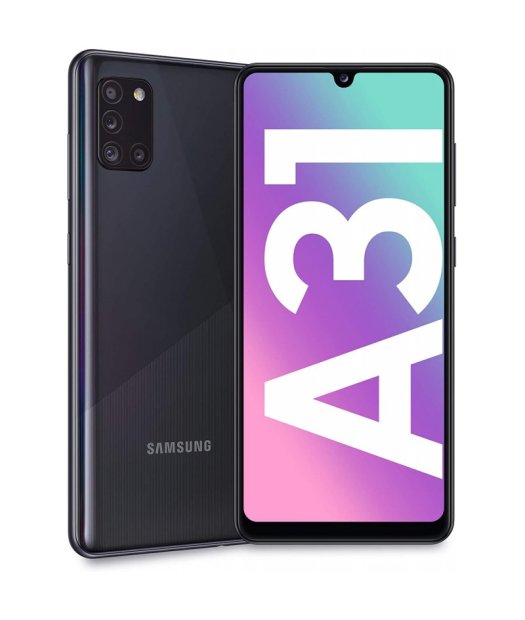 smartphone 6,4\" samsung galaxy a31 128+4 gb negro