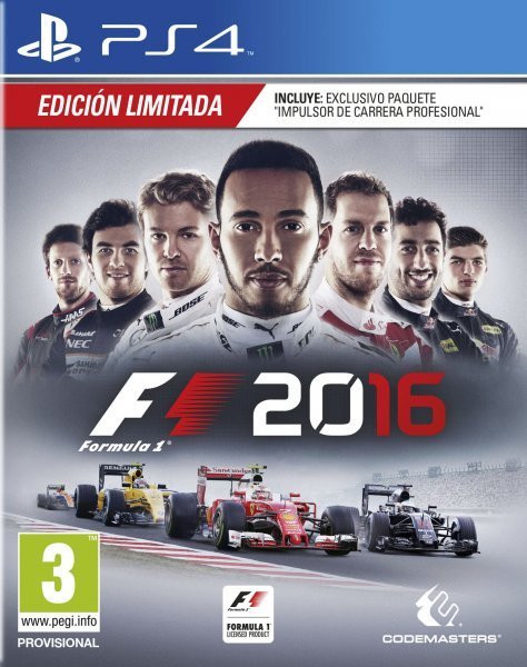 ps4 formula 1 2016 edicion limitada