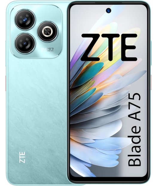 smartphone 6,6\" zte blade a75 256+4 gb verde