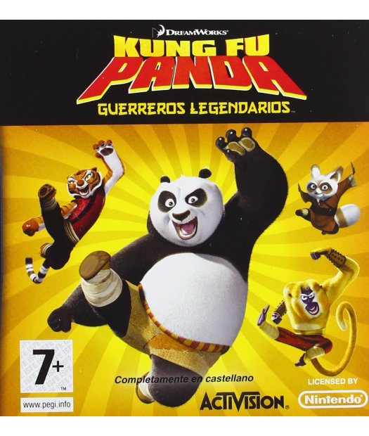 nds kung fu panda guerreros legendrios