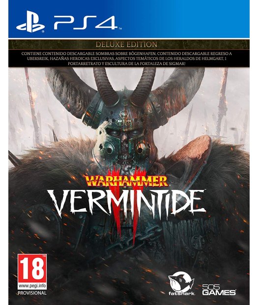 ps4 warhammer: vermintide 2 deluxe edition
