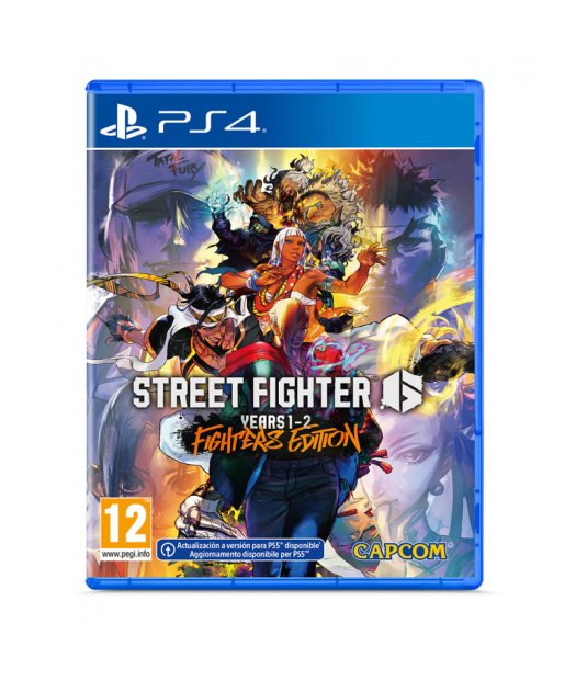 ps4 street fighter 6 years 1-2 fighters ed.