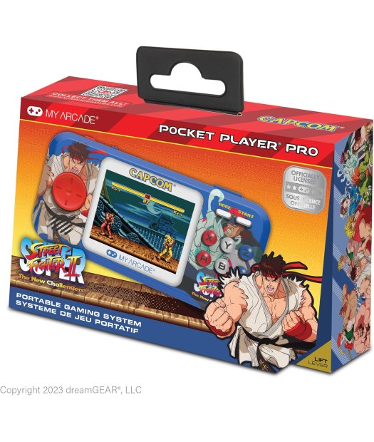 consola my arcade pocket player street fighter 2
