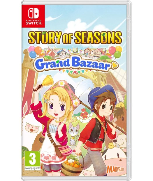 switch story of seasons: grand bazaar