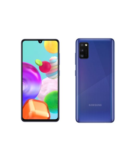 smartphone 6,1\" samsung galaxy a41 64+4 gb azul