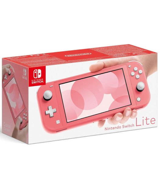 consola nintendo switch lite portatil coral