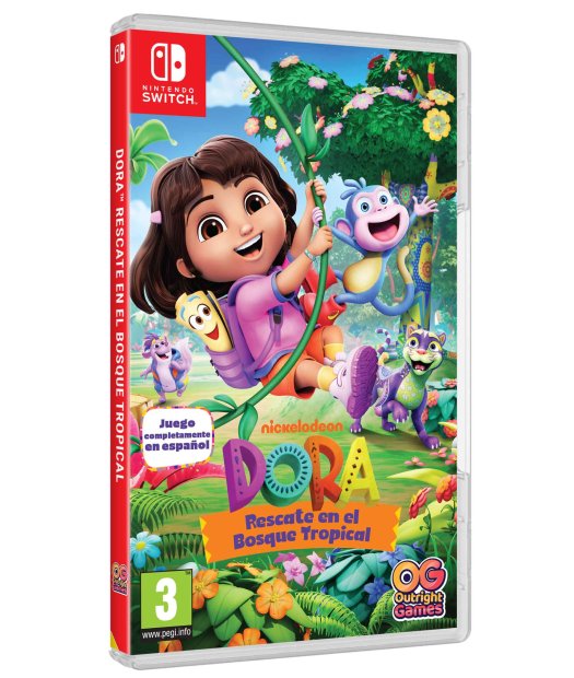 switch dora rescate en el bosque tropical