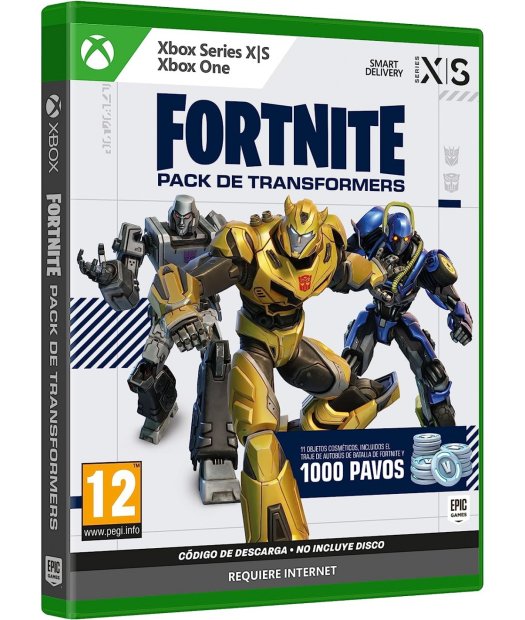 xboxx fortnite pack de transformers