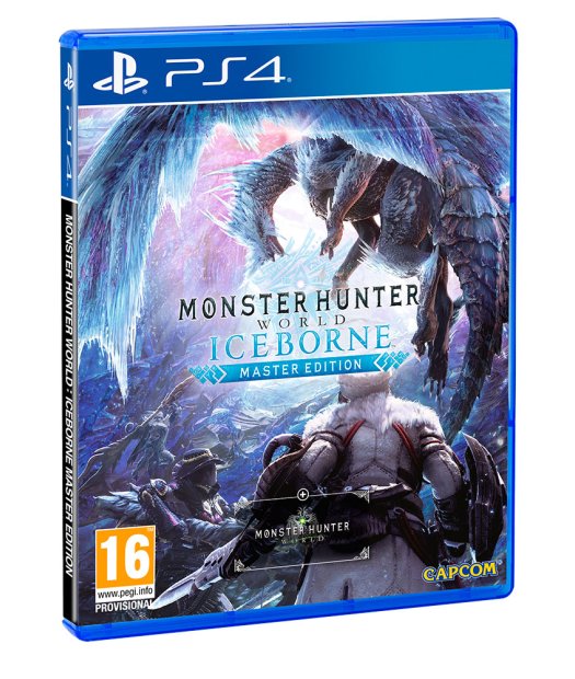 ps4 monster hunter world iceborn master edition