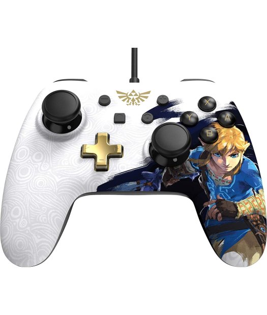 mando wired controller zelda breath wild switch