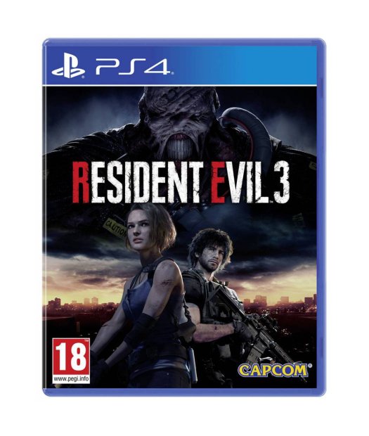 ps4 resident evil 3 remake (promo)