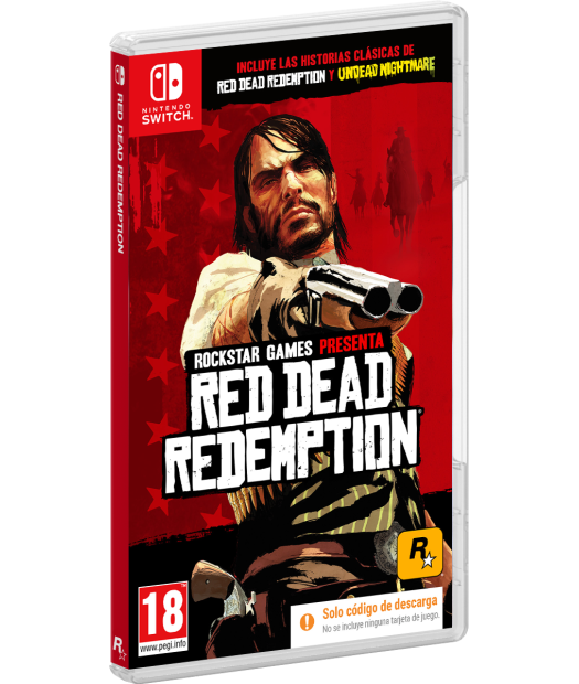 switch red dead redemption (codigo descarga)