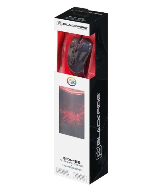 combo blackfire bfx-150 raton 7d alfombrilla xxl