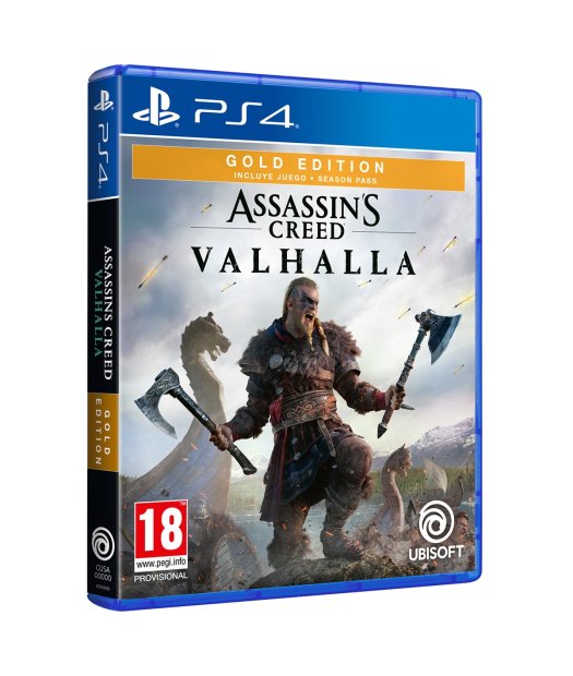 ps4 assassin\'s creed valhalla gold edition
