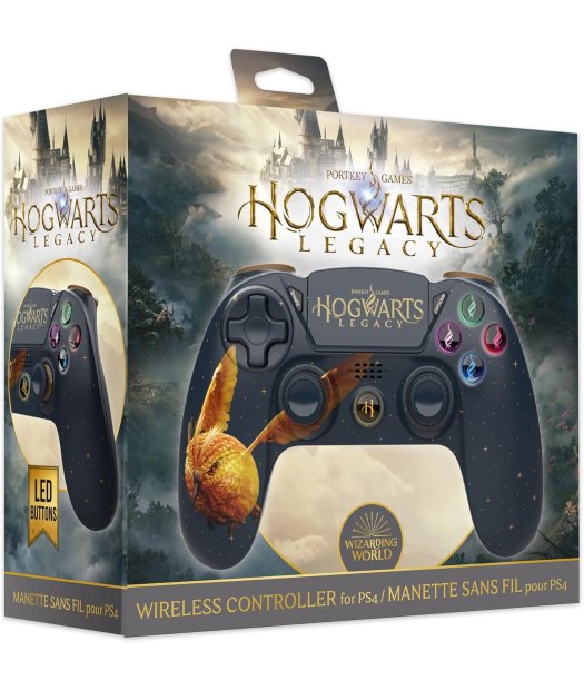mando inalambrico hogwarts legacy vive oro ps4