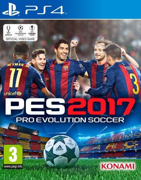 ps4 pes 2017 (pro evolution soccer)
