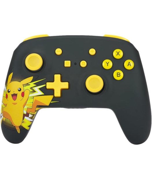 mando inalambrico switch pokemon pikachu powera