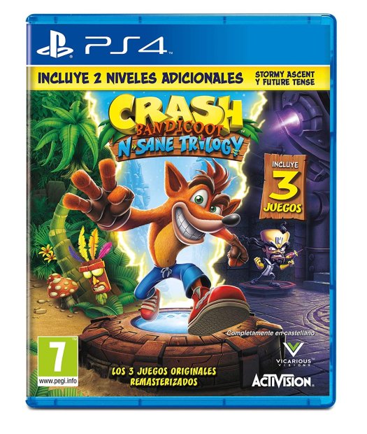 ps4 crash bandicoot n sane trilogy 2.0 (promo)