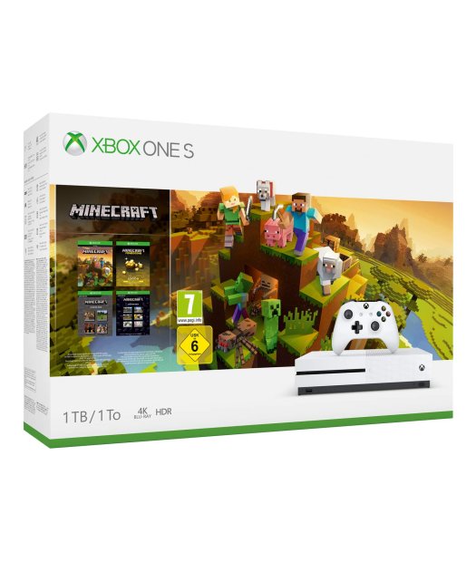 consola xbox one s 1tb+ minecraft creator promo