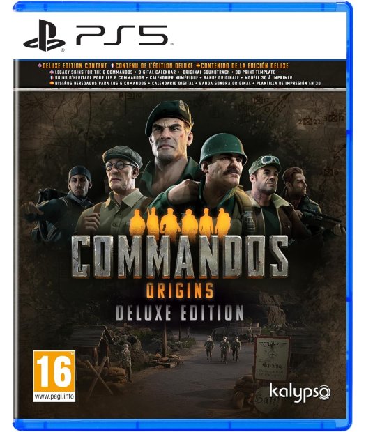 ps5 commandos origins deluxe edition