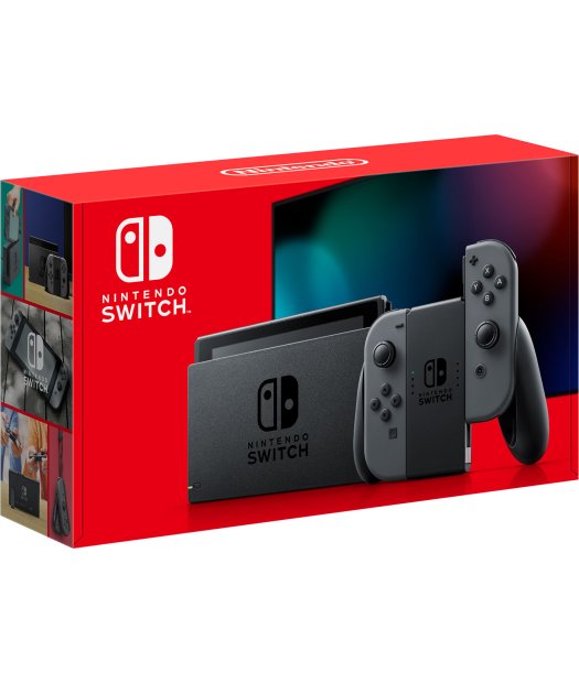 consola nintendo switch gris