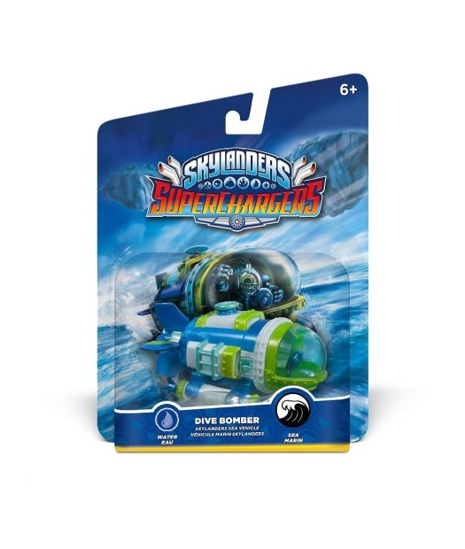 figura skylanders sc dive bomber (vehiculo)