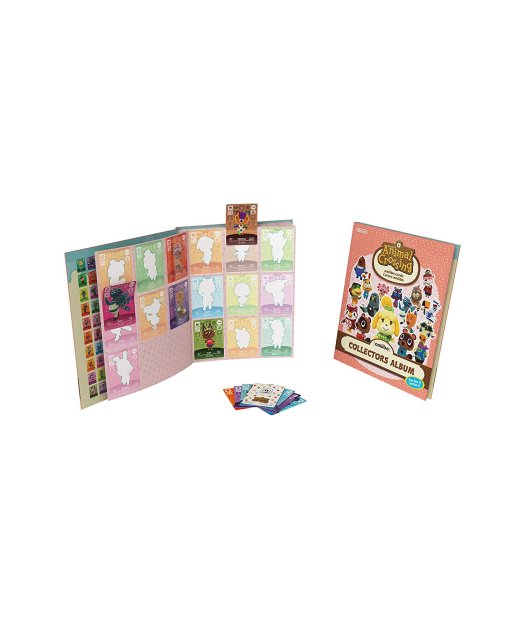 pack 3 tarjetas amiibo animal crossing + album