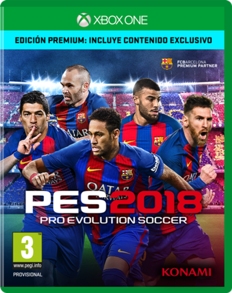 xboxone pes 2018 pro evolution soccer premium edit