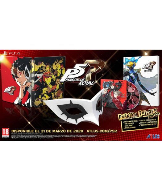 ps4 persona 5 royal phantom thieves edition
