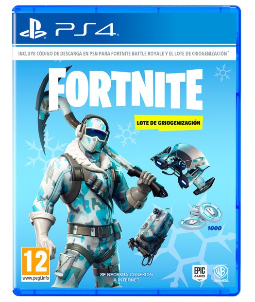 ps4 fortnite: lote de criogenizacion