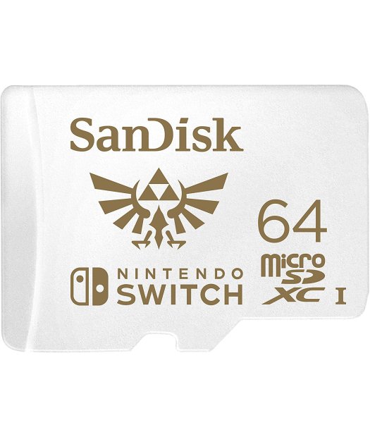 memory card 64 gb microsdxc sandisk edic. nintendo